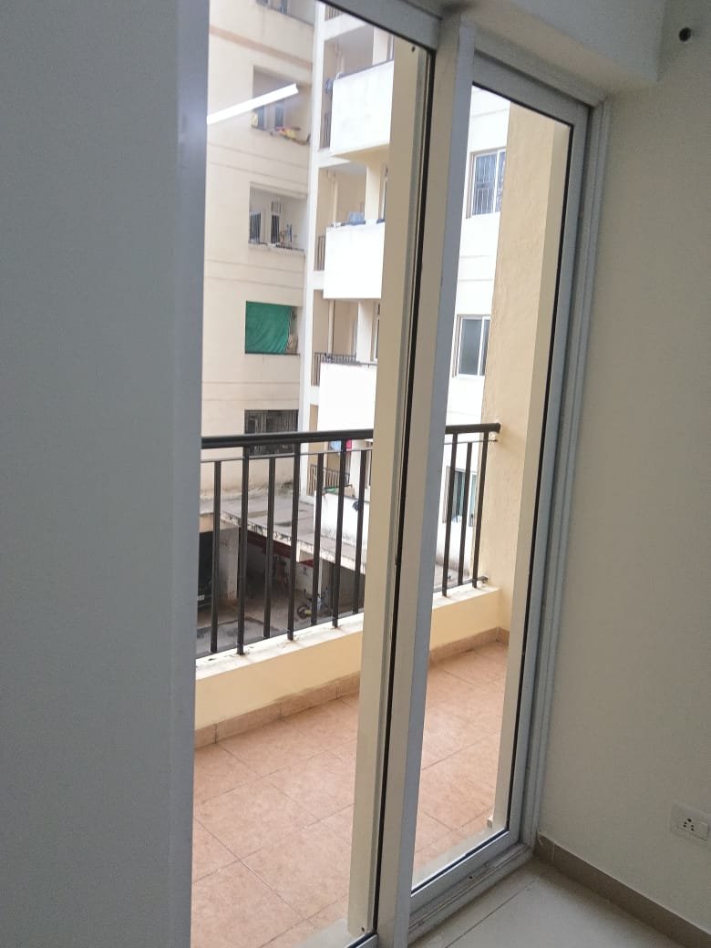 Balcony Floor Scrubbing & Sliding Glass Door Cleaning